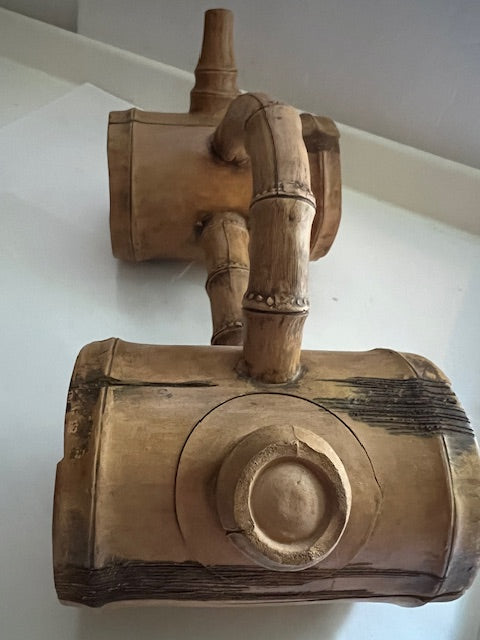 Yixing Bamboo-Form Zisha Teapot — Collector's Piece