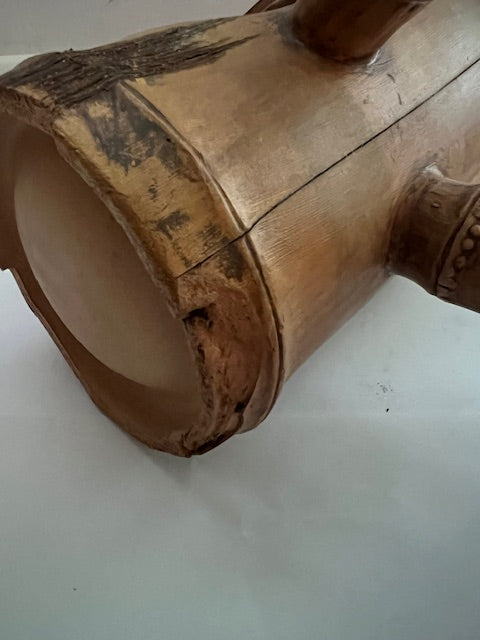 Yixing Bamboo-Form Zisha Teapot — Collector's Piece