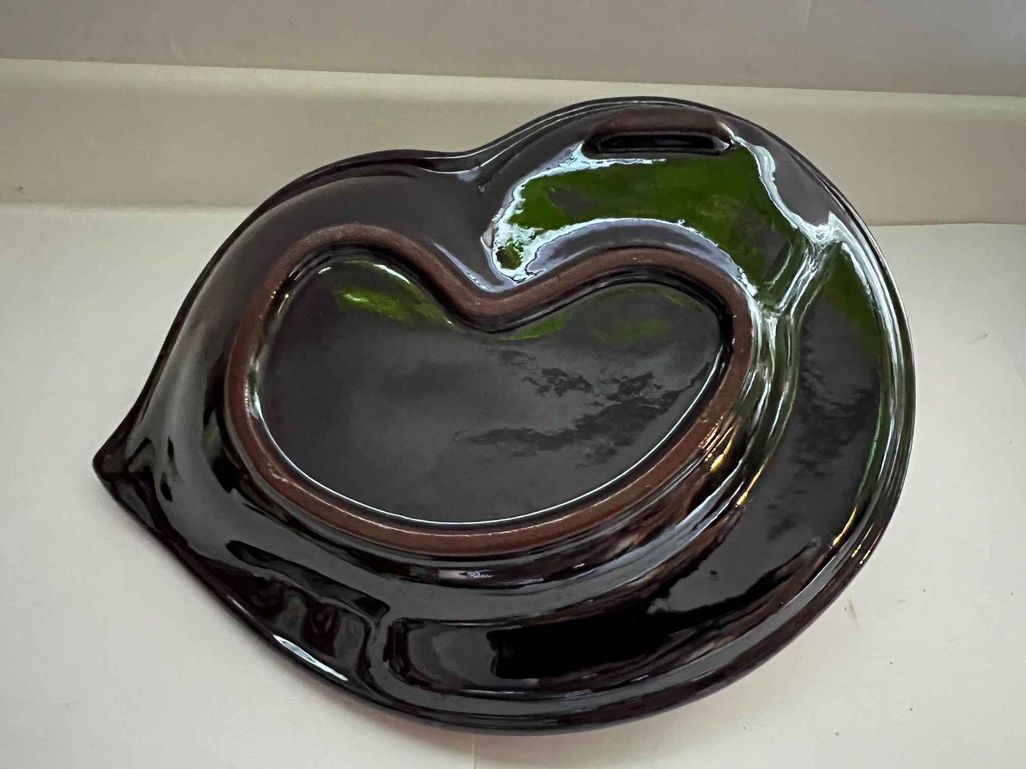1950s Japanese Tilso Boxer Dog & Puppies Ceramic Ashtray