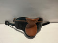 1995 Marchon Empire Toy Horse Saddle with Stirrups - Black & Brown