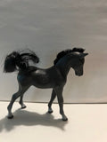 Grand Champions Empire 1995 Black Model Horse with Furred Tail