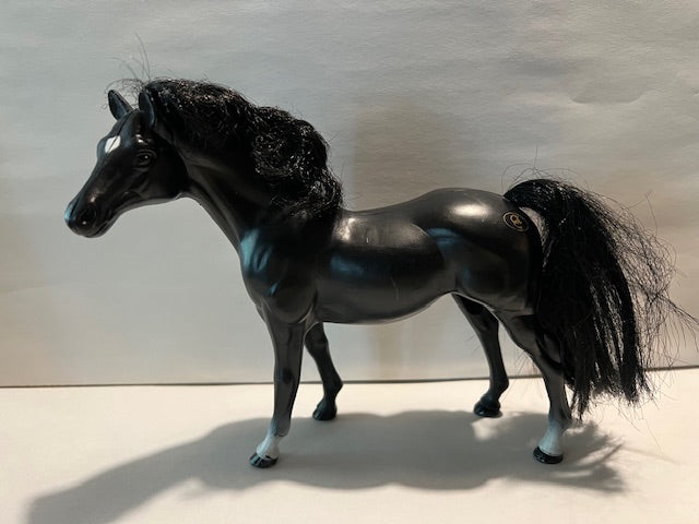 Vintage 1993 Marchon Grand Champion Black Horse Figure