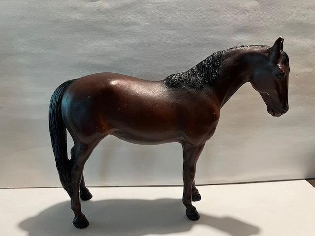 Breyer Model #3155 Thoroughbred Horse (1973) - Dark Brown