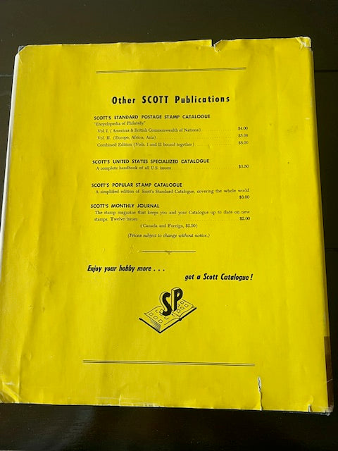 Scott's American Album for United States Stamps with Stamp Collection
