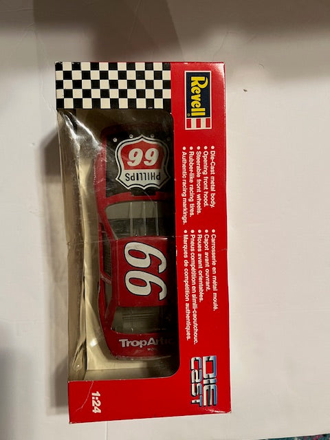 1991 Revell Monogram NASCAR TropArtic Phillips 66 Dick Trickle Pontiac 1/24 Die Cast