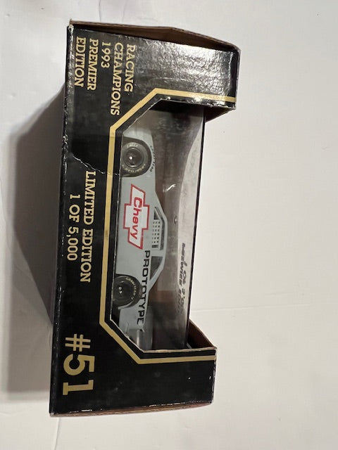 1993 Racing Champions Premier Edition #51 Chevy Prototype NASCAR Die-Cast - 1 of 5,000
