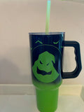 Boogie Woogie 40 oz Thermal Tumbler with Handle & Straw - New