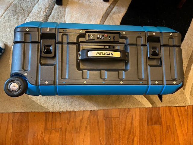 Pelican Elite 22" Watertight Carry-On Luggage with Foam Insert (Blue)