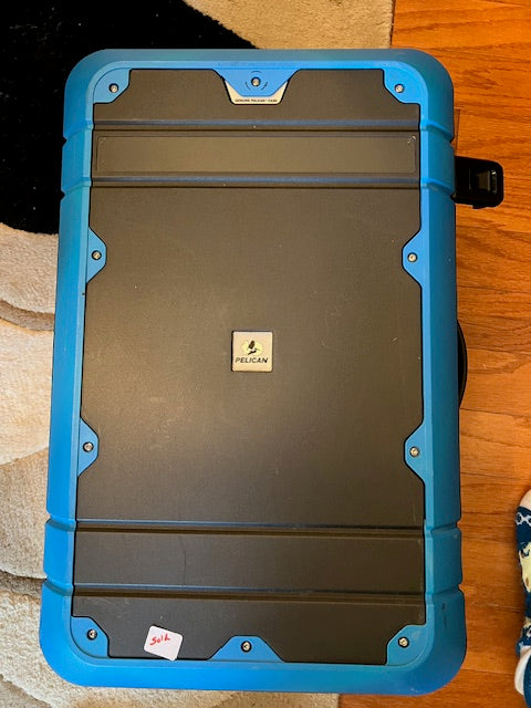 Pelican Elite 22" Watertight Carry-On Luggage with Foam Insert (Blue)
