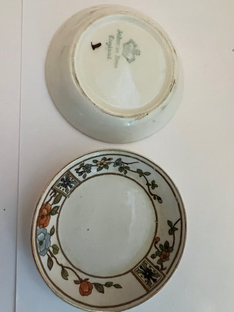 Vintage Johnson Brothers Butter Pats - Set of 4, Made in England 1960s