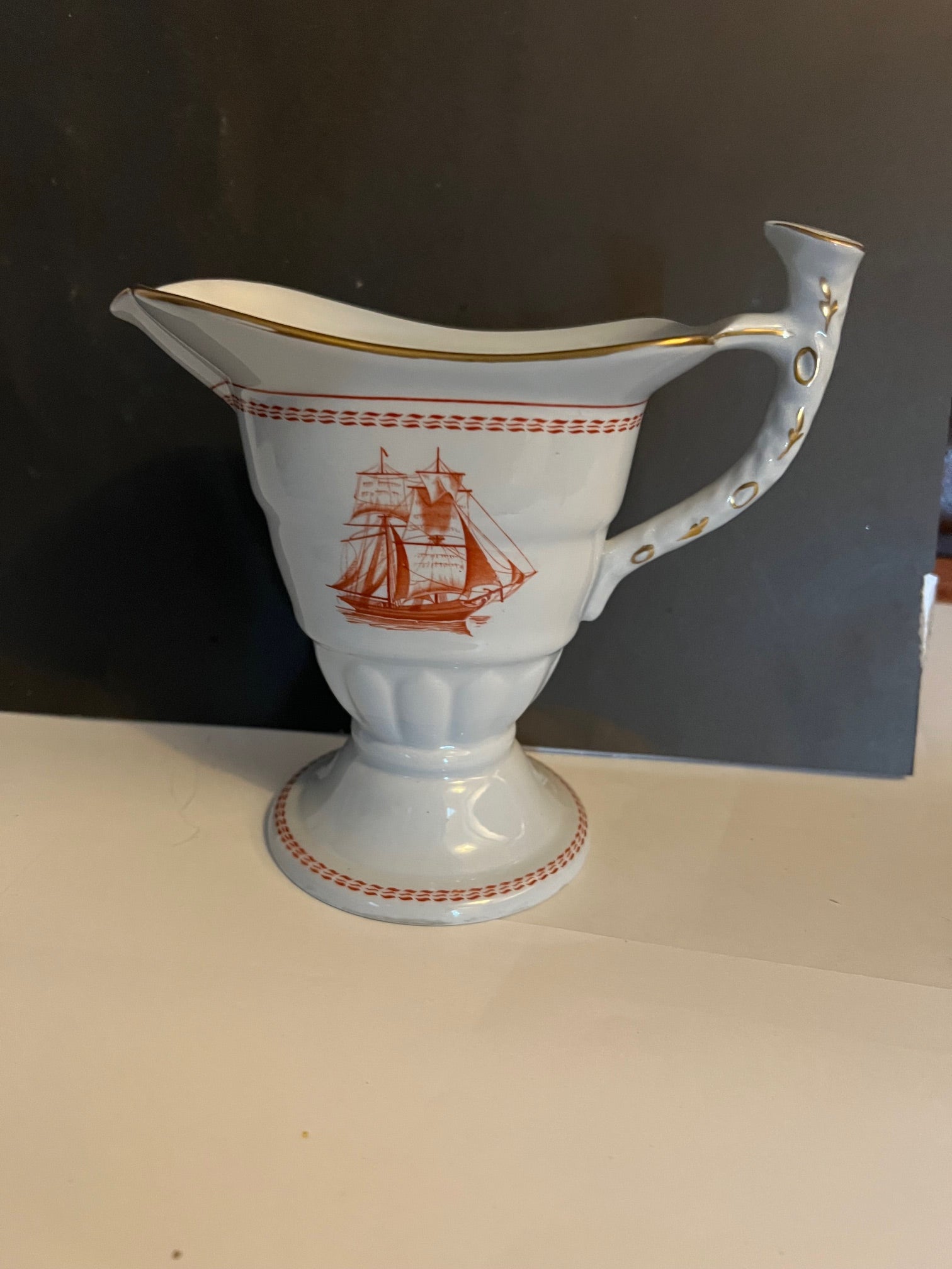 Vintage Spode Trade Winds Creamer Pitcher - Fine Stone, Made in England (Discontinued)