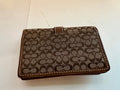 Coach Signature Change Purse / Small Wallet - Brown