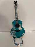 American Girl Doll Teal Toy Guitar (2016) - Plays 3 Songs