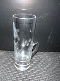 Vintage Korean Cut Glass Handled Shot Glasses - Set of 12