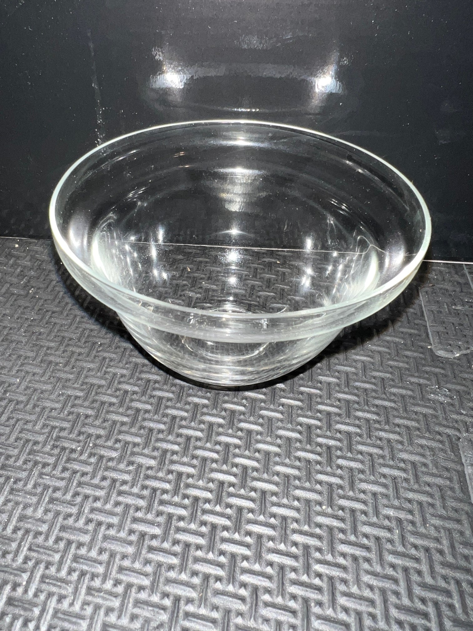 Vintage Crystal Shrimp Cocktail Glasses with Glass Inserts - Set of 12