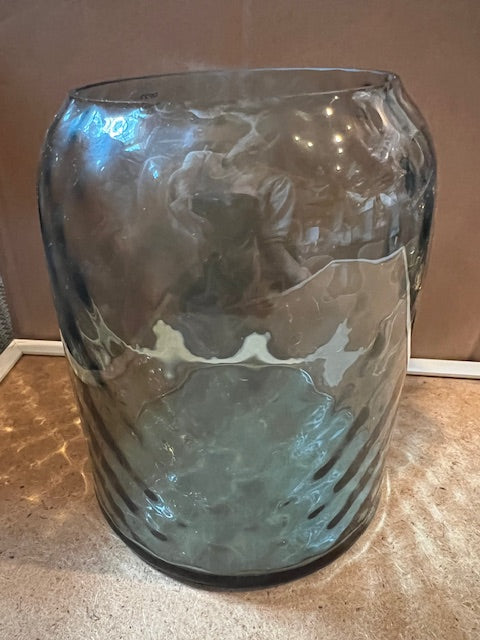 LSA of Poland Hand-Blown Grey Glass Vase - New, 6.5"