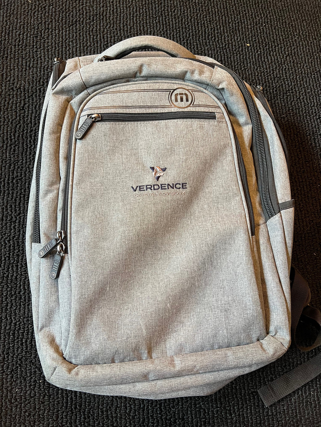 TravisMathew Backpack - Light Heather Grey, Never Used