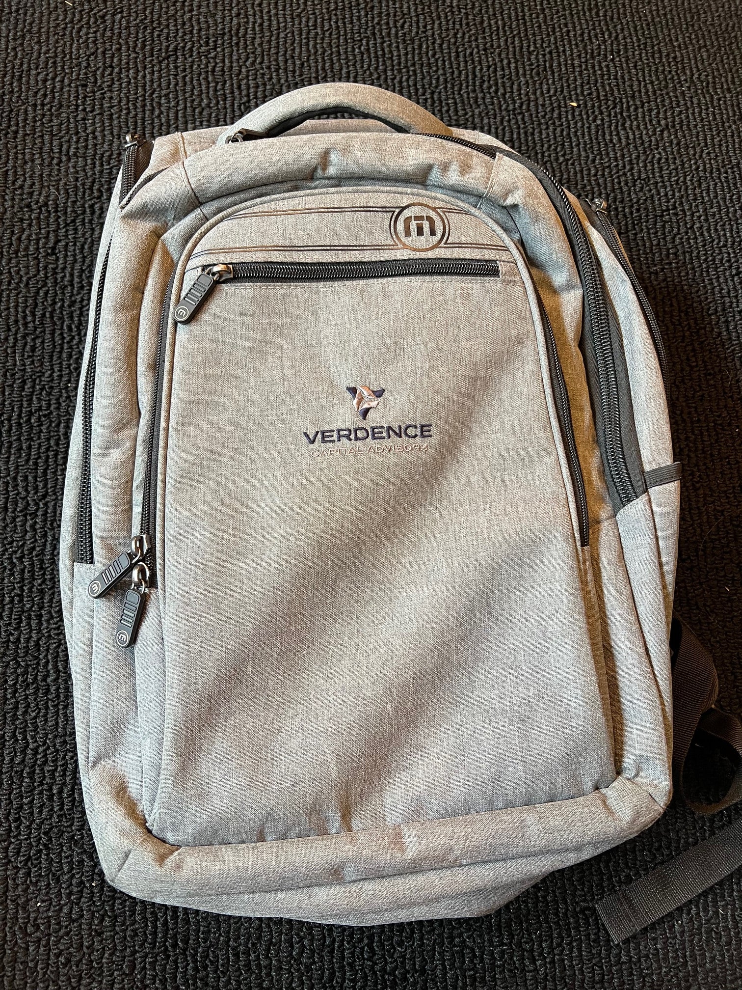 TravisMathew Backpack - Light Heather Grey, Never Used