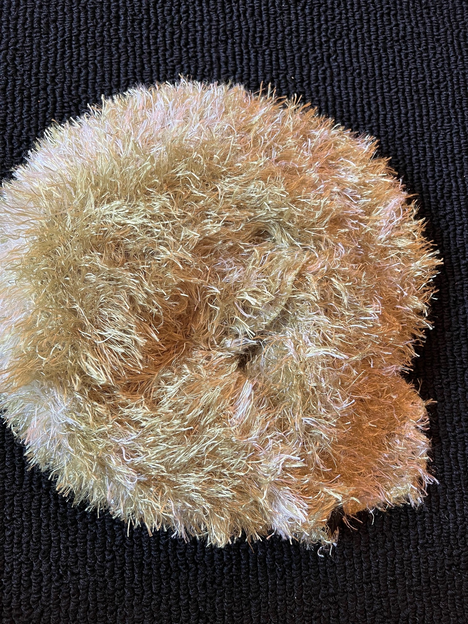 Convertible Boa Scarf - Soft Fuzzy Eyelash Knit