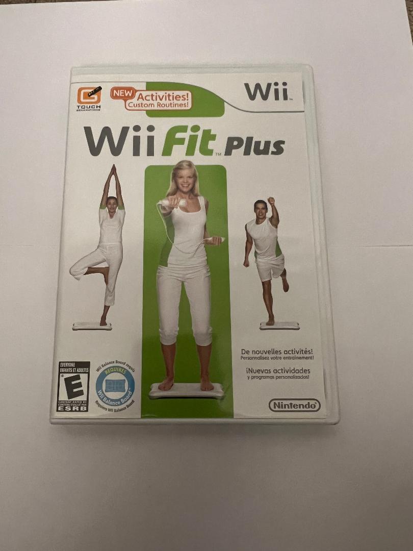 Nintendo Wii Game Lot of 4 - Wii Fit Plus, LEGO Star Wars III, Mario & Sonic Olympic Winter Games, Clone Wars Republic Heroes