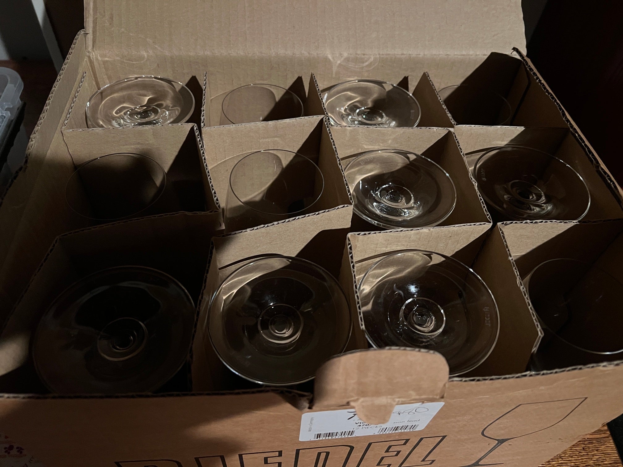 Riedel Viognier Wine Glasses - Set of 12, Restaurant Trade Line, in Original Box