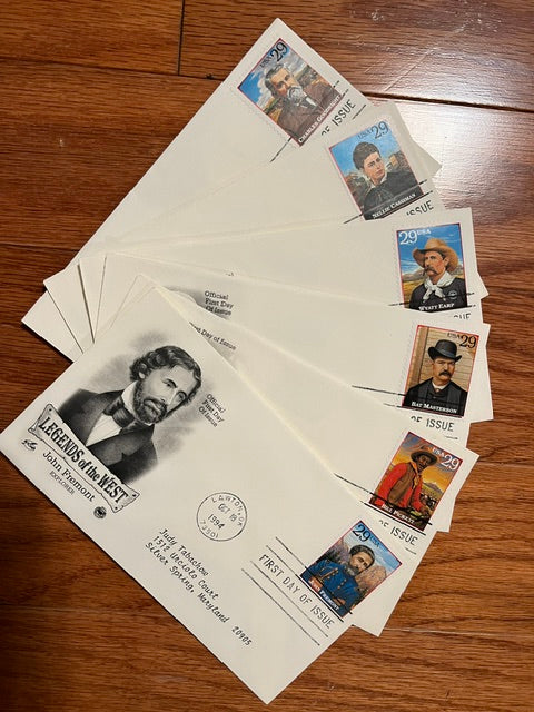 Postal Commemorative Society U.S. First Day Covers Collection (90 Covers, 1992-1995) in Hardback Binder