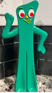 Vintage 1985 Gumby AM/FM Transistor Radio by Lewco Toys