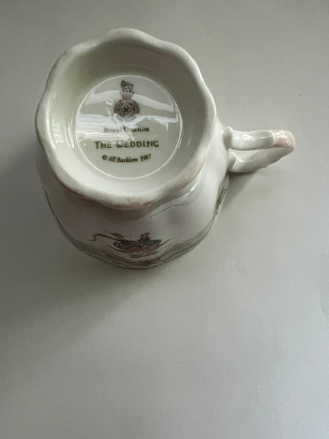 Royal Doulton Brambly Hedge "The Wedding" Bone China Teacup & Saucer (1987)