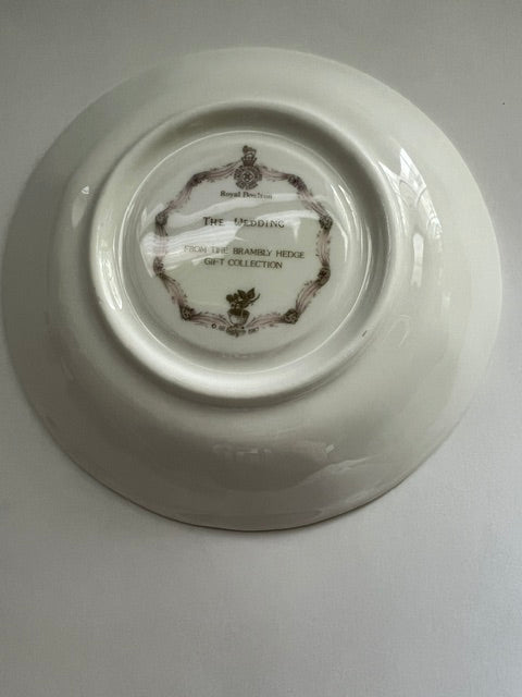 Royal Doulton Brambly Hedge "The Wedding" Bone China Teacup & Saucer (1987)