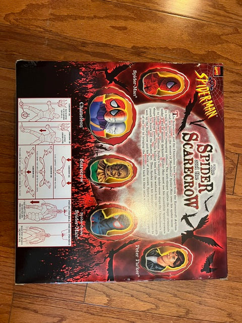 ToyBiz 1998 Spider-Man "The Spider and the Scarecrow" Special Collector Edition 5-Figure Set - NIB