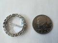 Vintage Rhinestone Silver Tone Belt Buckles - Lot of 10 (3 Styles)