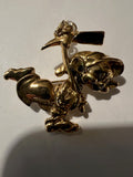 Vintage 1990s Disney Store Dopey Brooch Pin — Snow White and the Seven Dwarfs