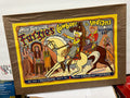 Vintage 1950s Zenith "Furzies" Cowboys & Indians Flocking Set - Rare Unused Toy