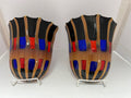 Vintage Pair of Matched Murano Art Glass Wall Sconces