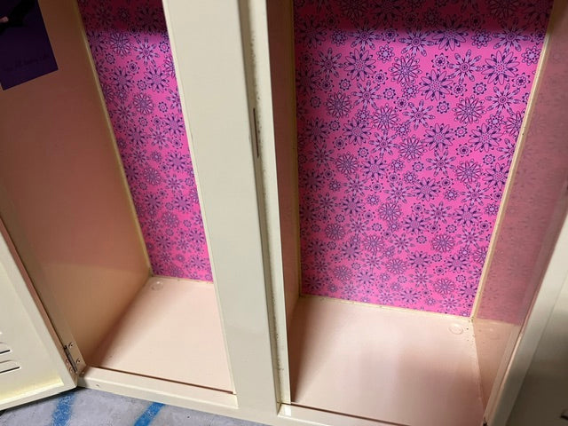 American Girl Julie's Double Locker - Retired Catalog Doll Furniture