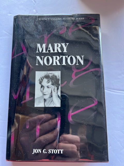 Mary Norton by Jon C. Stott — Twayne's English Authors Series (Rare Hardcover w/ Dust Jacket)