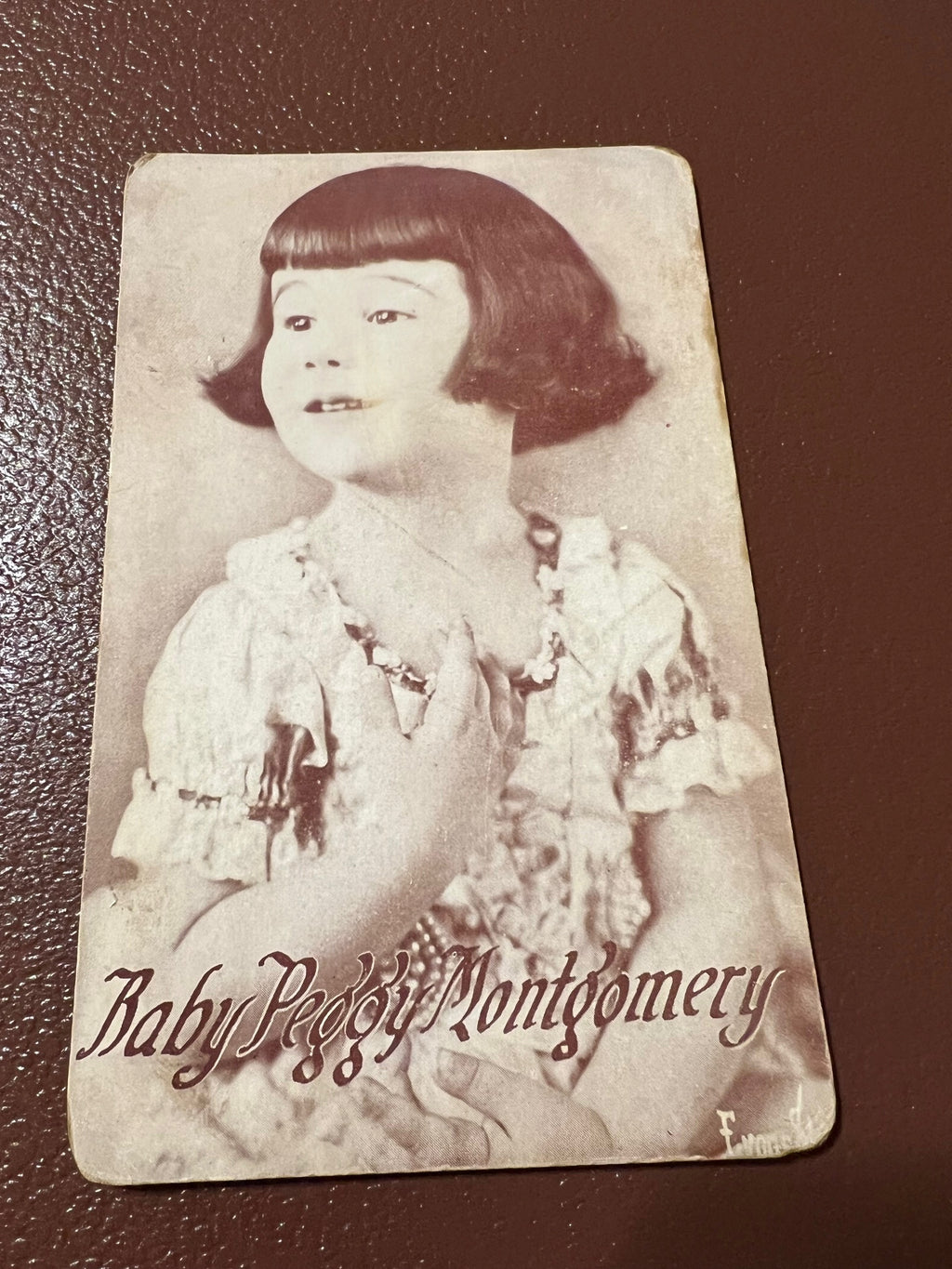 Lot of 9 Antique 1920s Silent Movie Star Exhibit Cards / Postcards