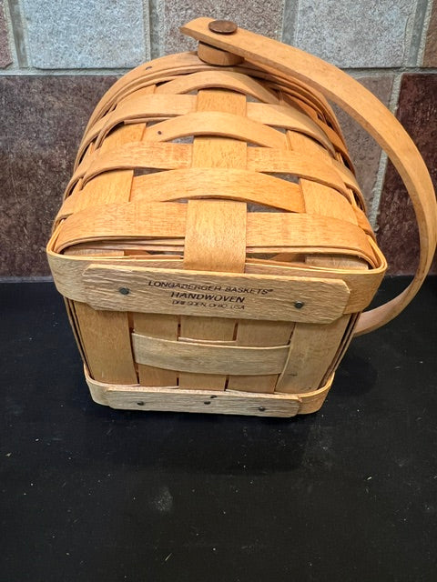 Set of 3 Vintage Longaberger Hostess Baskets with Garden Splendor Liners