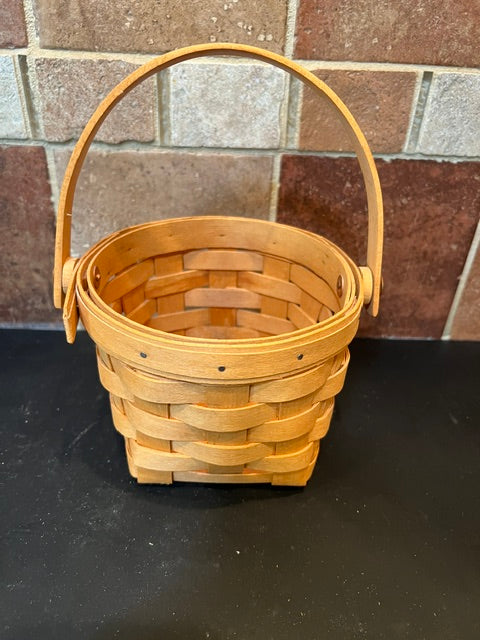 Set of 3 Vintage Longaberger Hostess Baskets with Garden Splendor Liners