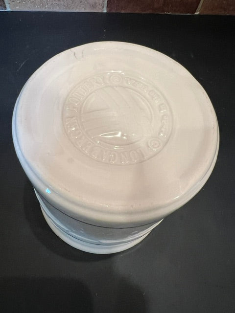 Longaberger Pottery Crock - Dresden Blue Design, Unused
