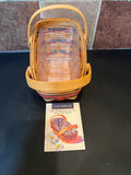Longaberger 1996 All-American Collection Summertime Basket with Plastic Liner