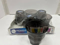 Duralex Picardie Colors Black Tumblers - Set of 6, New