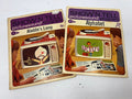 Vintage 1960s GE Show 'N Tell Picturesound Programs - Purple Collection, Set of 2 (Aladdin's Lamp & Alphabet)