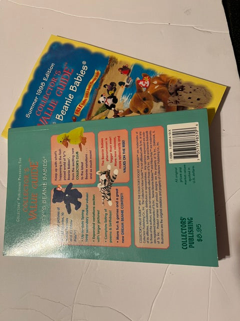 1998 Ty Beanie Babies Collector's Value Guides - Spring & Summer Editions (Set of 2)