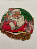 1948 Santa Claus Die-Cut Picture Disc 78 RPM - "I Wish That I Were Santa Claus" / "Jingle Bells"