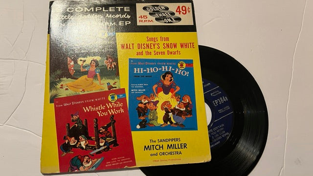 1957 Snow White Golden Record EP 384 - Mitch Miller Orchestra 45 RPM
