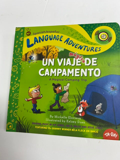Language Adventures Spanish Sound Book - Un Viaje de Campamento (A Magical Camping Trip)