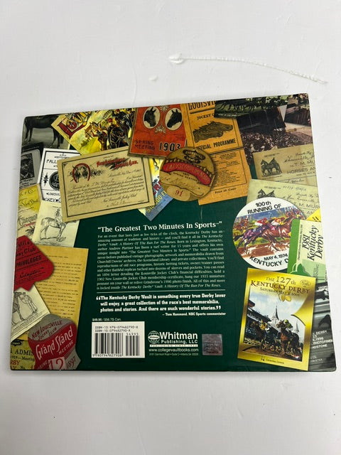 The Kentucky Derby Vault: A History of the Run for the Roses by Andrew Plattner - Mint in Carrier
