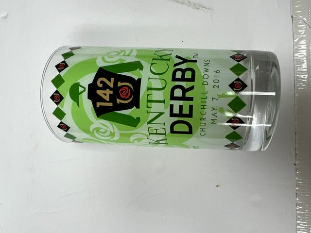 Kentucky Derby 16 oz Collector Glasses - Set of 7 (2004, 2006, 2015, 2016)