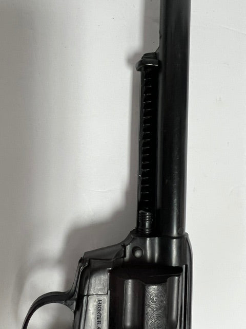 Vintage "Frontier 44 Cal." Toy Cap Gun Revolver with Faux Ivory Grips